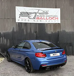 Used 2017 BMW 2 Series M Sport Coupe Blue - Interior and Exterior details 7