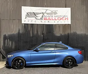 Used 2017 BMW 2 Series M Sport Coupe Blue - Interior and Exterior details 8