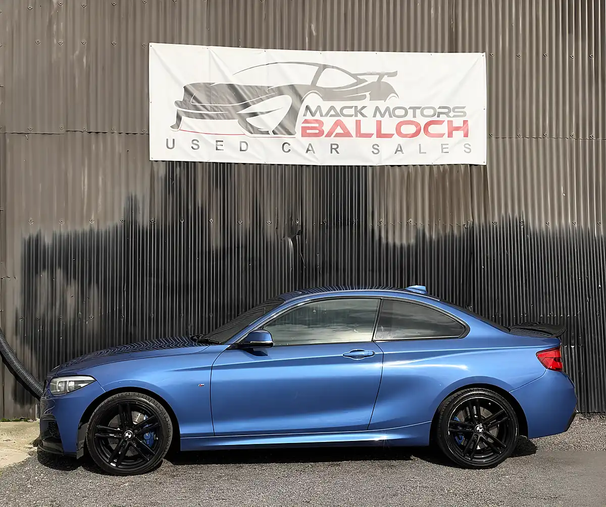 Used 2017 BMW 2 Series M Sport Coupe Blue - Interior and Exterior details 8