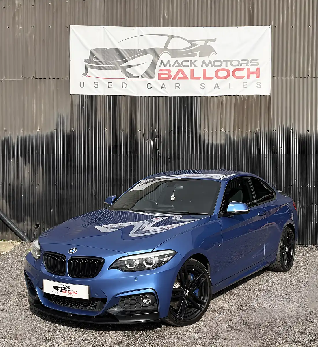 Used 2017 BMW 2 Series M Sport Coupe Blue - Interior and Exterior details 9