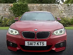 Used 2017 BMW 2 Series M Sport Coupe Red - Interior and Exterior details 3