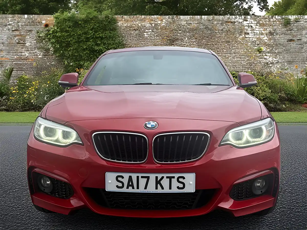 Used 2017 BMW 2 Series M Sport Coupe Red - Interior and Exterior details 3