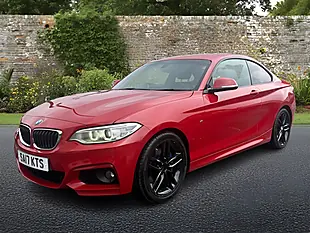 Used 2017 BMW 2 Series M Sport Coupe Red - Interior and Exterior details 4