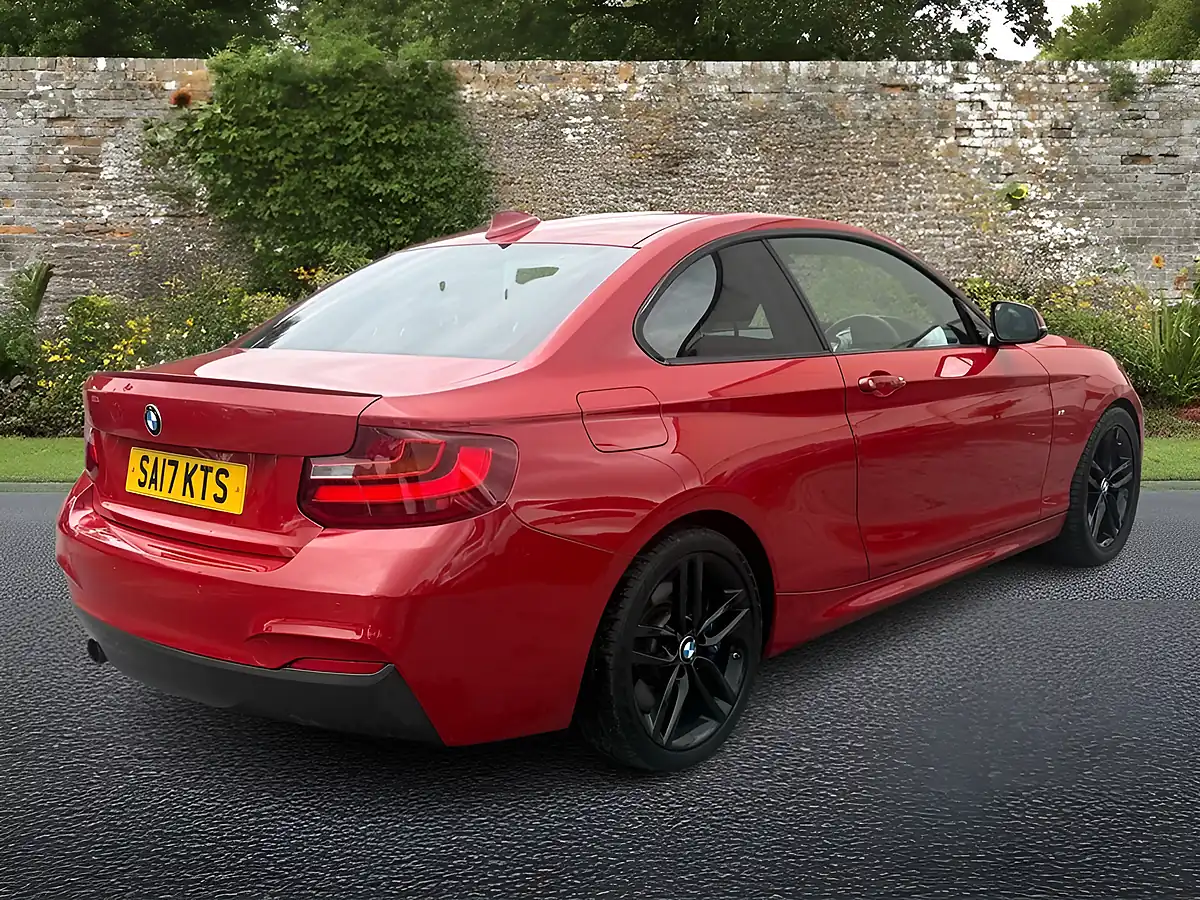 Used 2017 BMW 2 Series M Sport Coupe Red - Interior and Exterior details 5