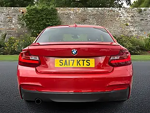 Used 2017 BMW 2 Series M Sport Coupe Red - Interior and Exterior details 6