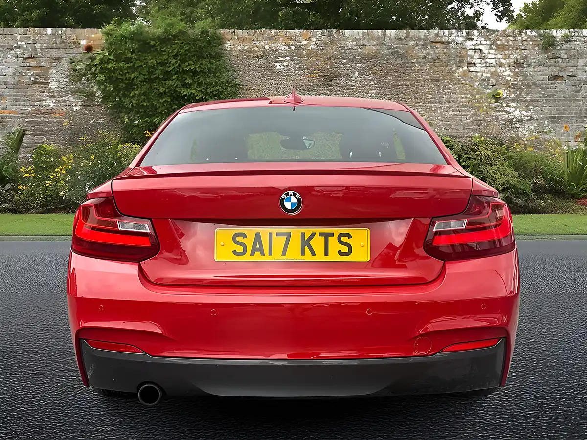Used 2017 BMW 2 Series M Sport Coupe Red - Interior and Exterior details 6
