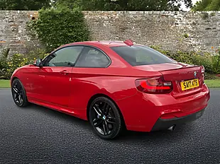 Used 2017 BMW 2 Series M Sport Coupe Red - Interior and Exterior details 7