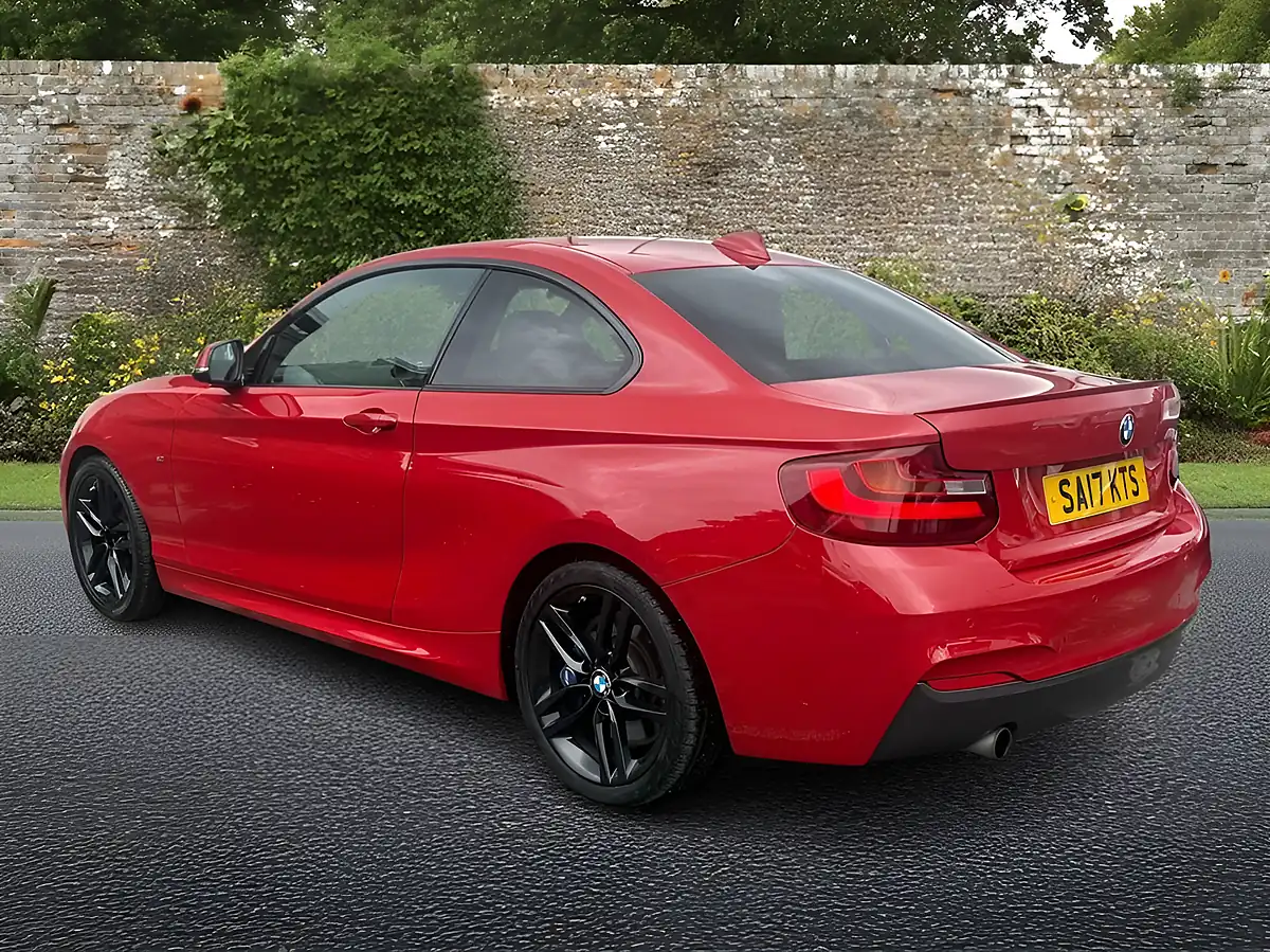 Used 2017 BMW 2 Series M Sport Coupe Red - Interior and Exterior details 7