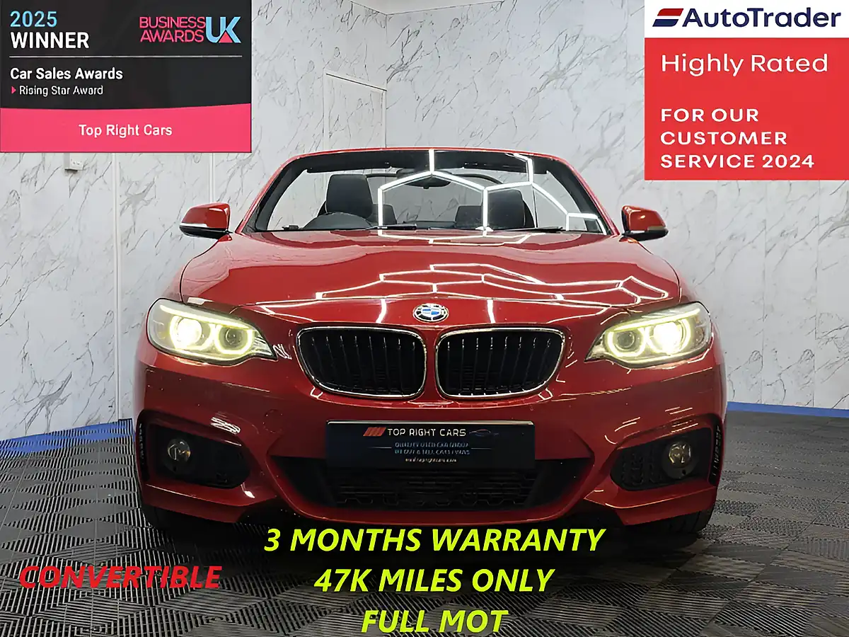 Used 2017 BMW 2 Series M Sport Red - Interior and Exterior details 2
