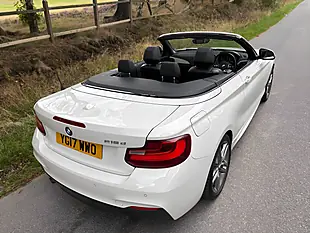 Used 2017 BMW 2 Series M Sport White - Interior and Exterior details 8