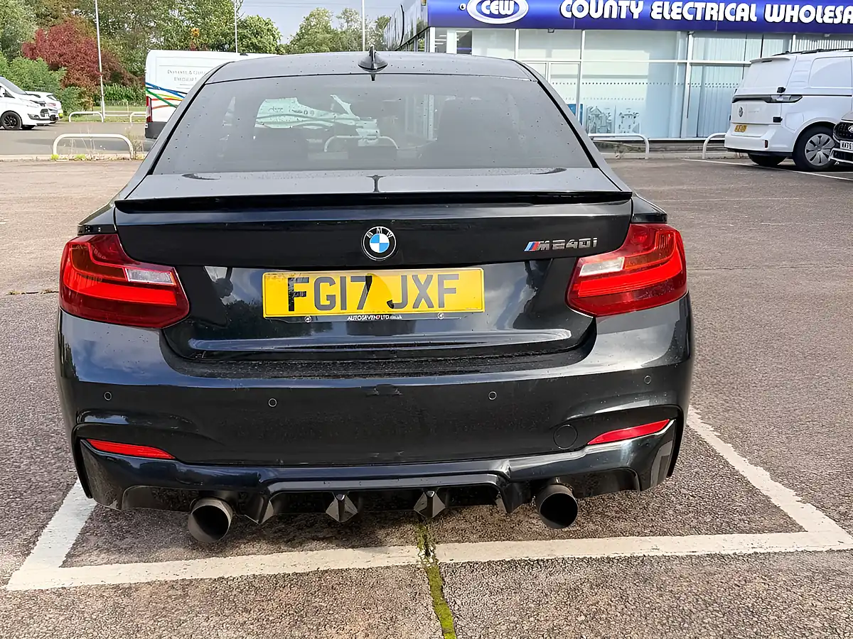 Used 2017 BMW 2 Series M240i Black - Interior and Exterior details 7