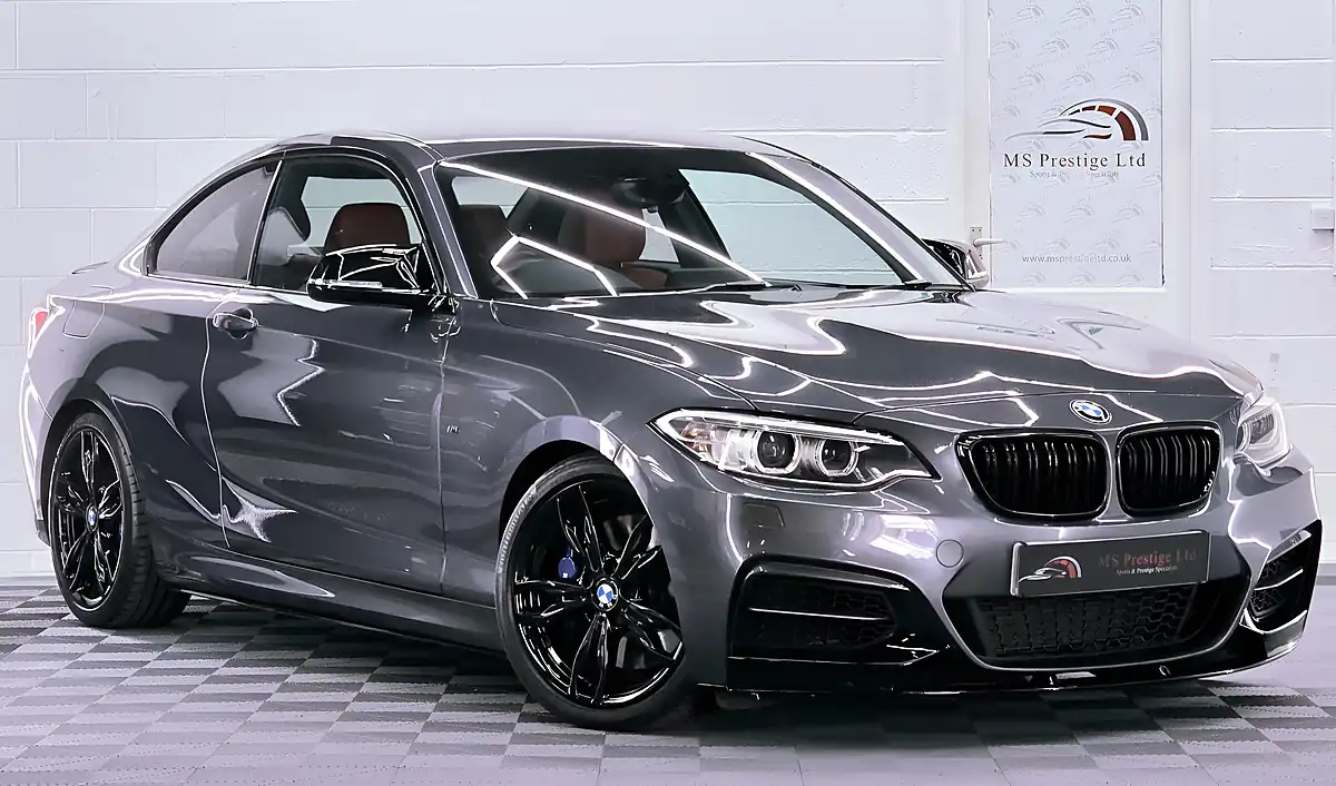 Used 2017 BMW 2 Series M240i Mineral Grey - Interior and Exterior details 2