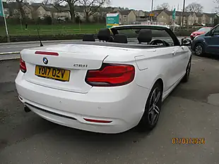 Used 2017 BMW 2 Series Sport Alpine White - Interior and Exterior details 4