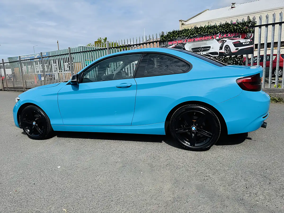 Used 2017 BMW 2 Series Sport Blue - Interior and Exterior details 12