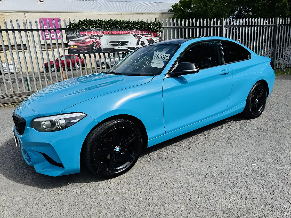 Used 2017 BMW 2 Series Sport Blue - Interior and Exterior details 14