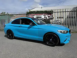 Used 2017 BMW 2 Series Sport Blue - Interior and Exterior details 3