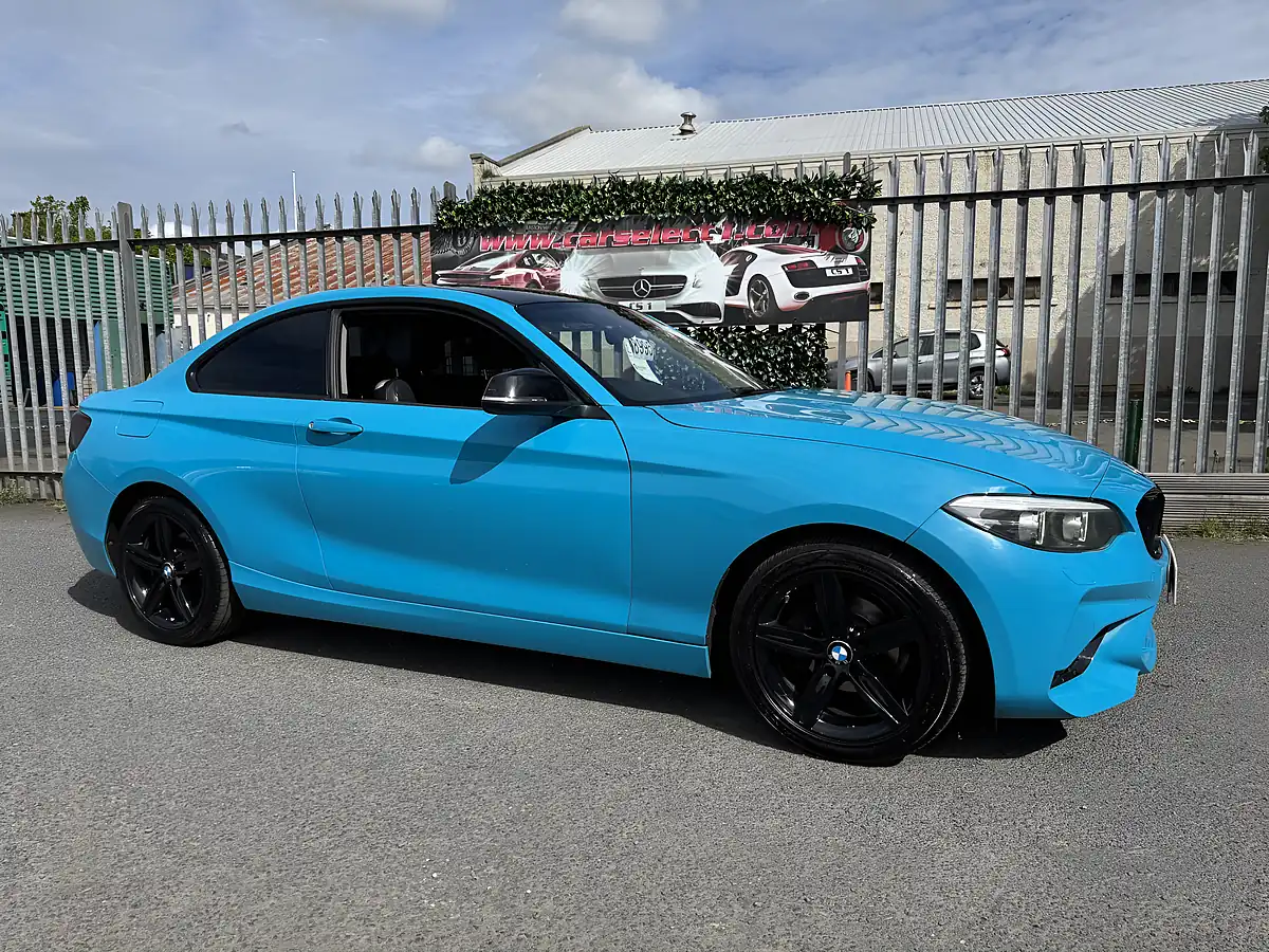 Used 2017 BMW 2 Series Sport Blue - Interior and Exterior details 3