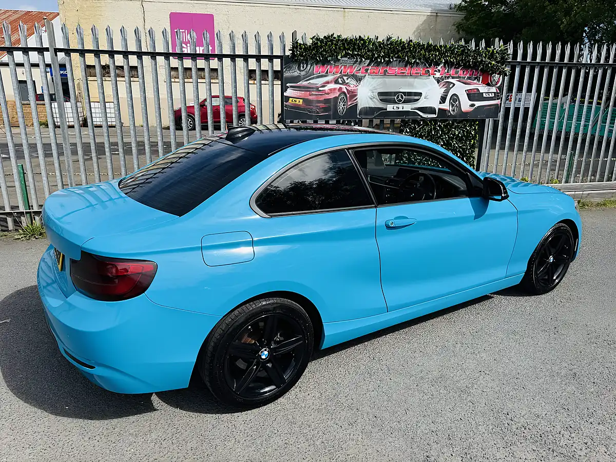 Used 2017 BMW 2 Series Sport Blue - Interior and Exterior details 5