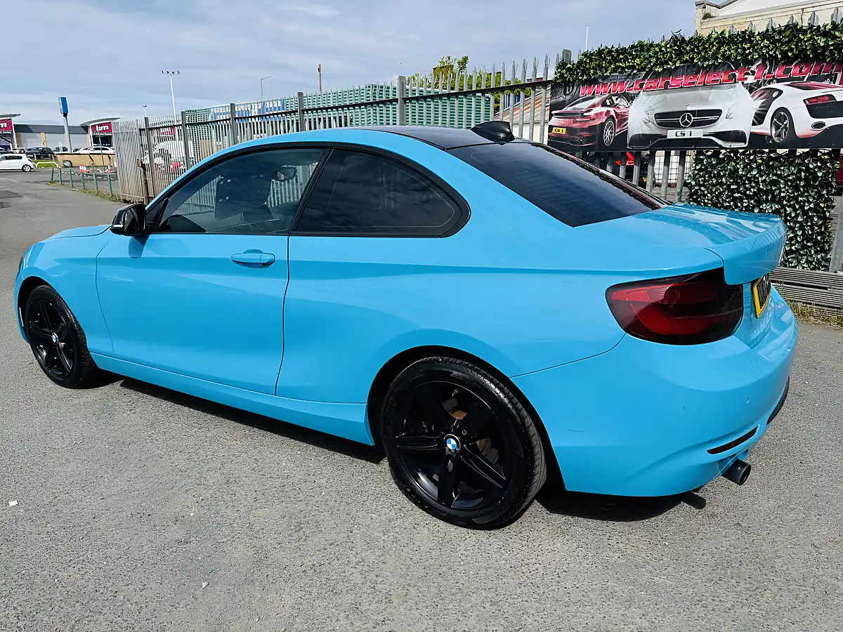 Used 2017 BMW 2 Series Sport Blue - Interior and Exterior details 11