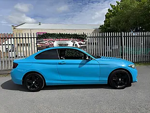 Used 2017 BMW 2 Series Sport Blue - Interior and Exterior details 2