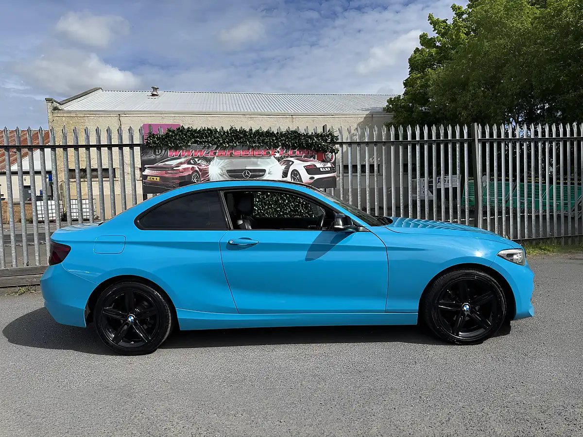 Used 2017 BMW 2 Series Sport Blue - Interior and Exterior details 2