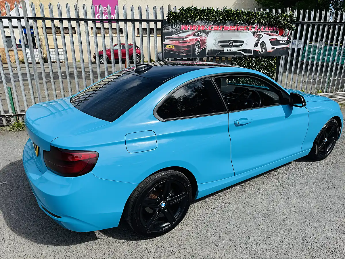 Used 2017 BMW 2 Series Sport Blue - Interior and Exterior details 4