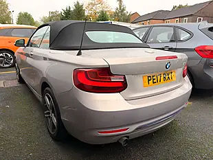 Used 2017 BMW 2 Series Sport Silver - Interior and Exterior details 5