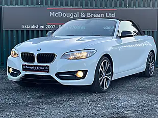 Used 2017 BMW 2 Series Sport White - Interior and Exterior details 3
