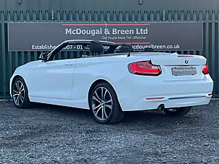 Used 2017 BMW 2 Series Sport White - Interior and Exterior details 5