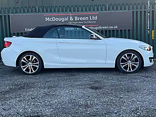 Used 2017 BMW 2 Series Sport White - Interior and Exterior details 8