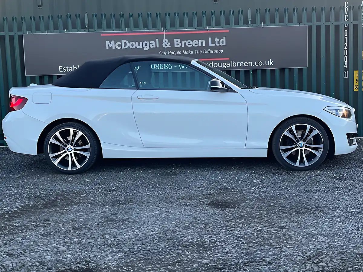 Used 2017 BMW 2 Series Sport White - Interior and Exterior details 8