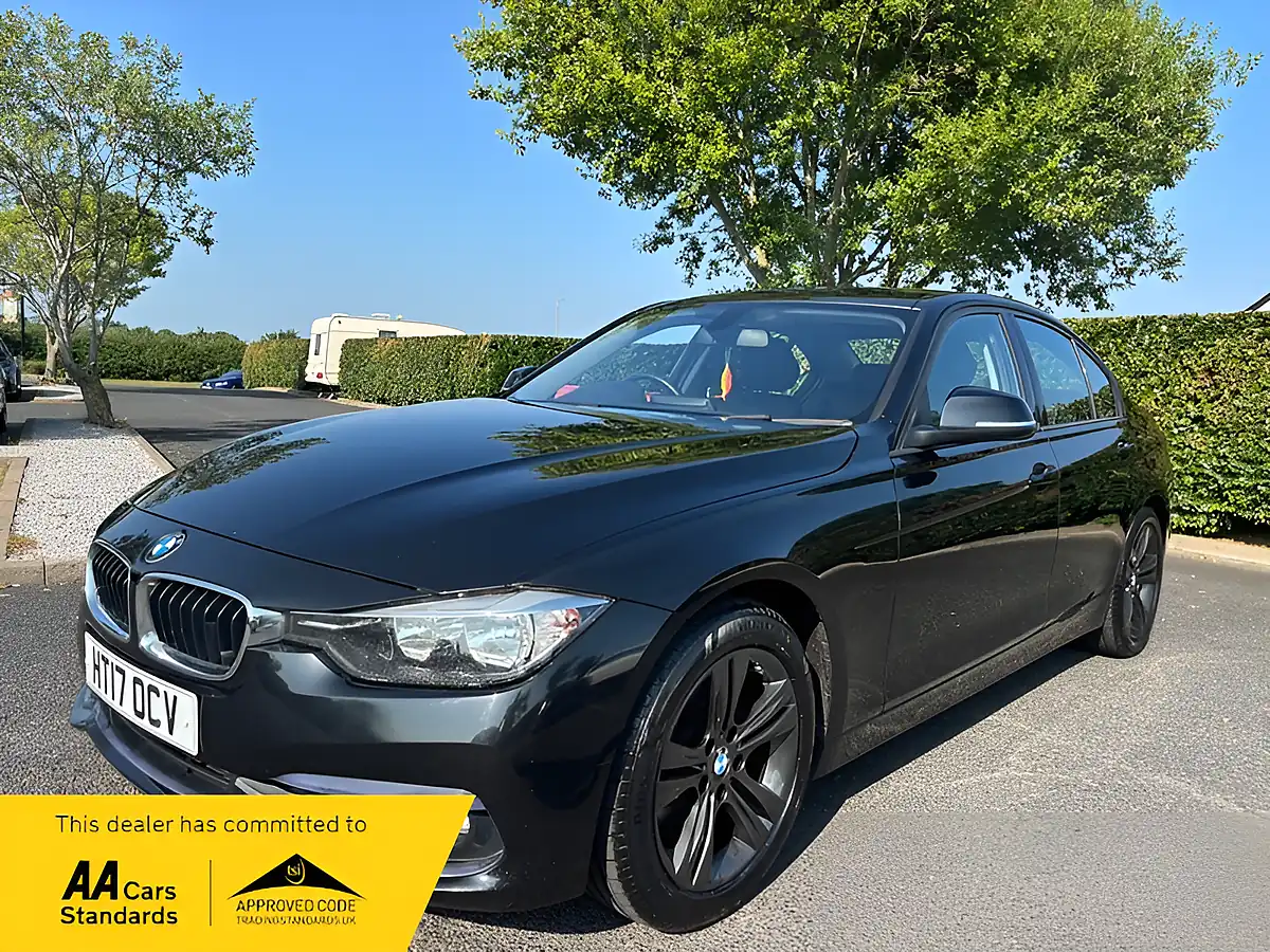 Used 2017 BMW 3 Series Ed Sport Sapphire Black - Front View