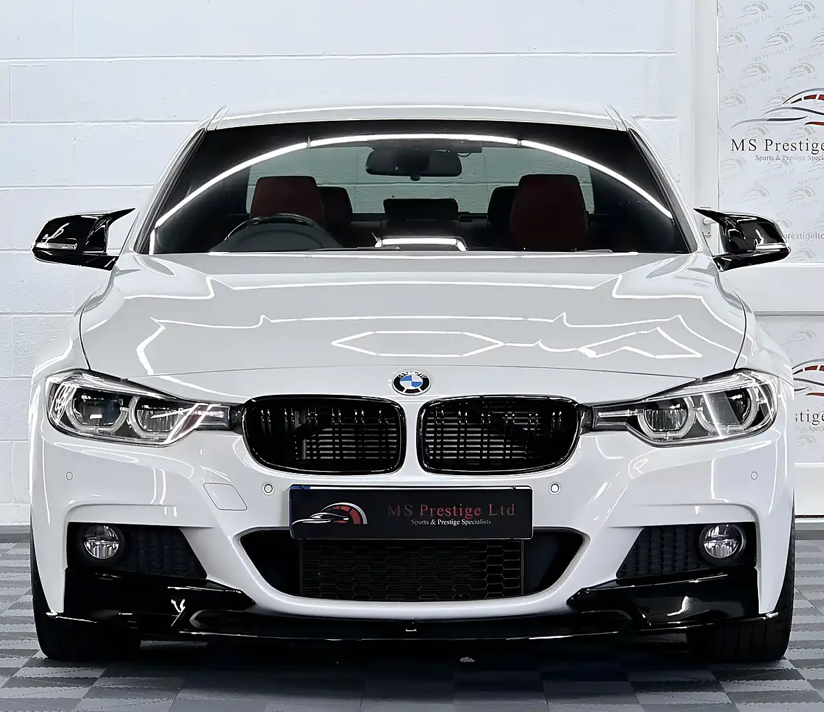 Used 2017 BMW 3 Series M Sport Alpine White - Interior and Exterior details 9