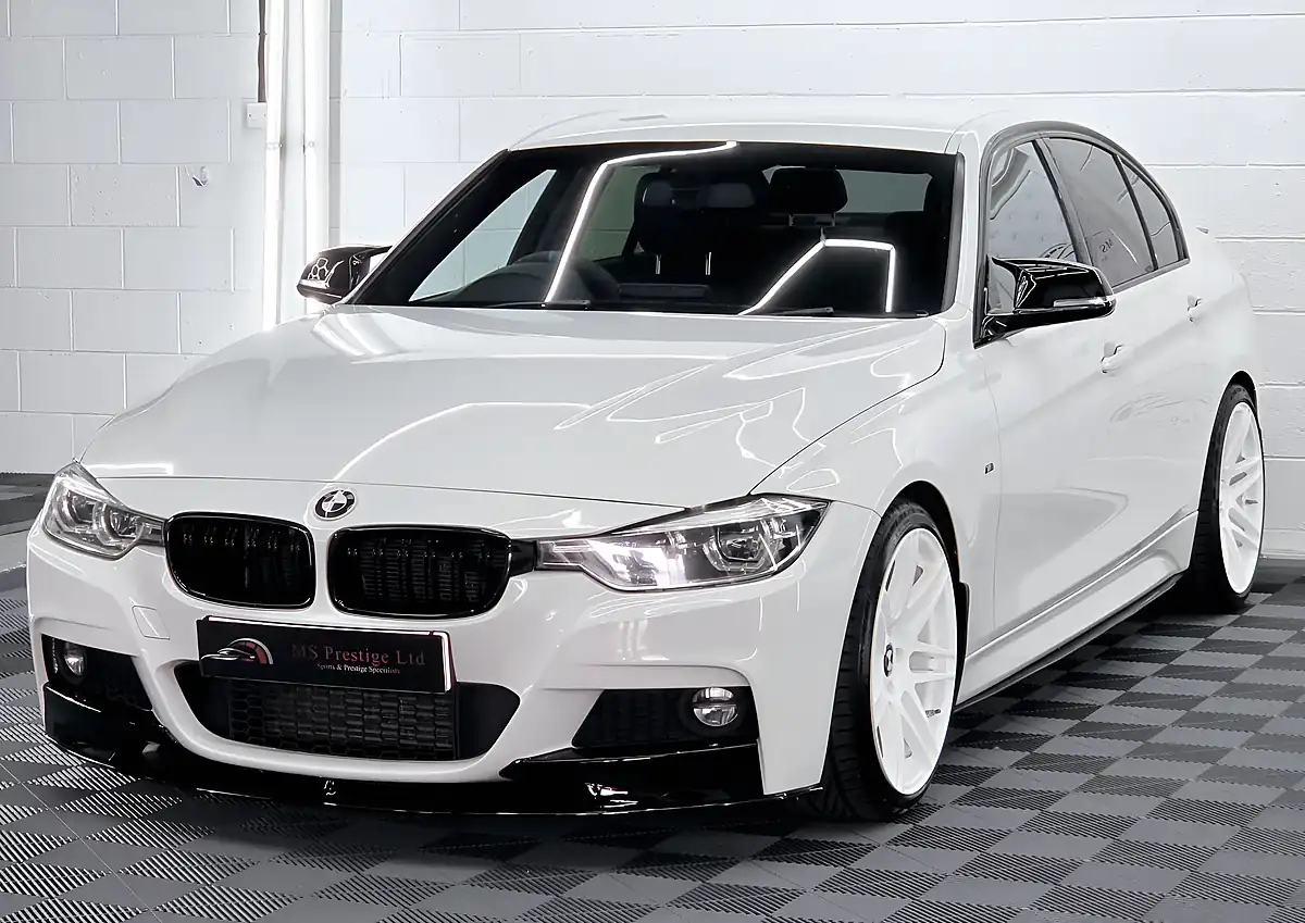Used 2017 BMW 3 Series M Sport Alpine White - Interior and Exterior details 3