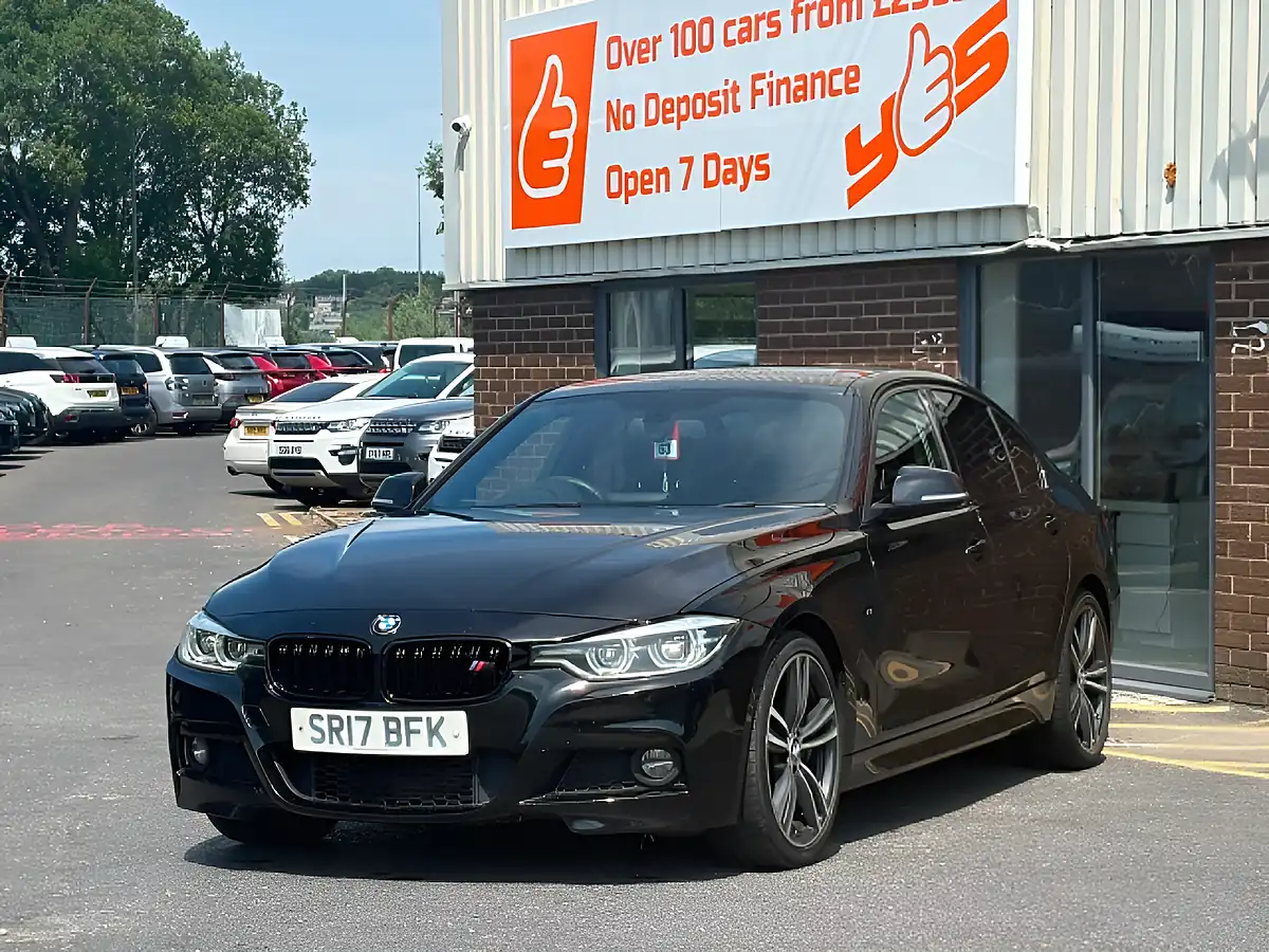 Used 2017 BMW 3 Series M Sport Black - Front View