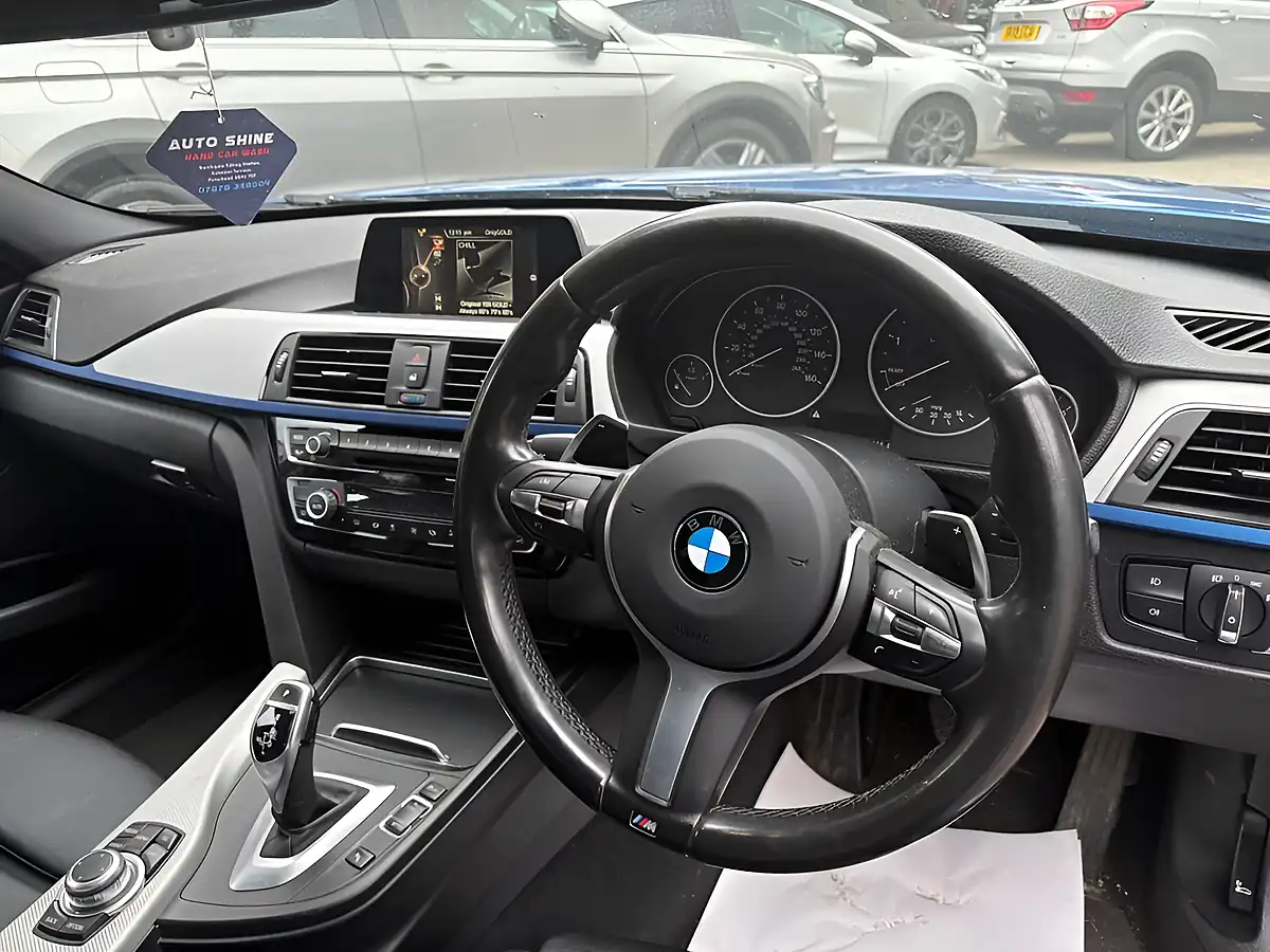 Used 2017 BMW 3 Series M Sport Blue - Interior and Exterior details 13