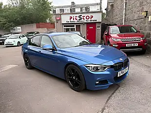Used 2017 BMW 3 Series M Sport Blue - Interior and Exterior details 2