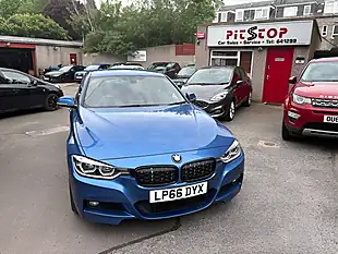 Used 2017 BMW 3 Series M Sport Blue - Interior and Exterior details 3