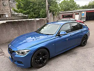 Used 2017 BMW 3 Series M Sport Blue - Interior and Exterior details 5