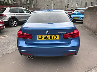 Used 2017 BMW 3 Series M Sport Blue - Interior and Exterior details 6
