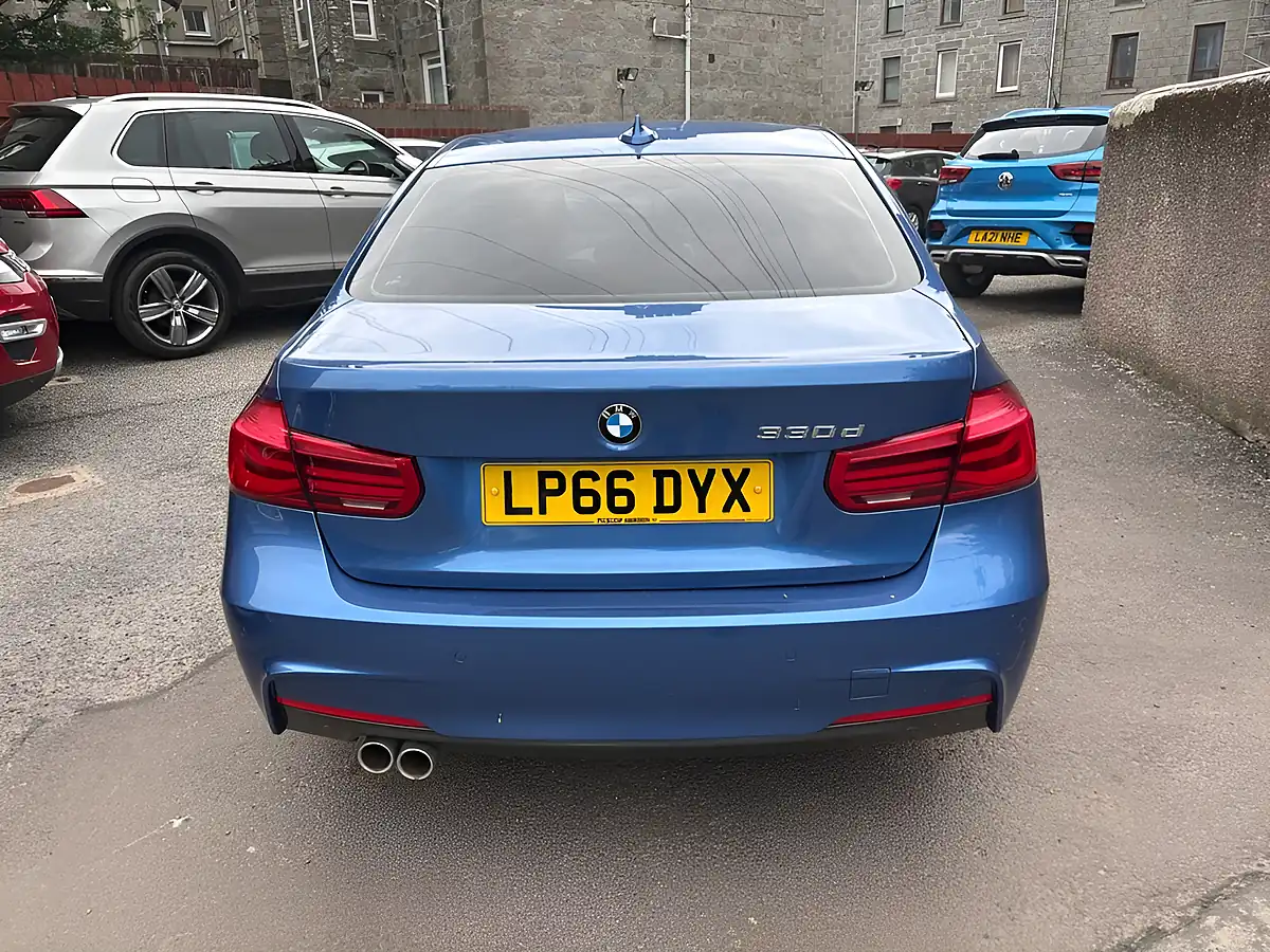 Used 2017 BMW 3 Series M Sport Blue - Interior and Exterior details 6