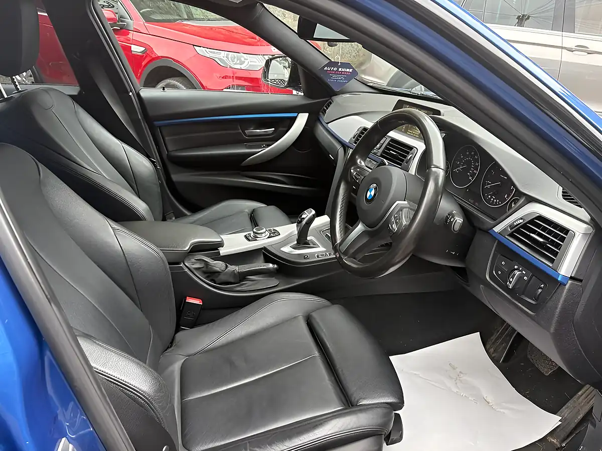 Used 2017 BMW 3 Series M Sport Blue - Interior and Exterior details 9