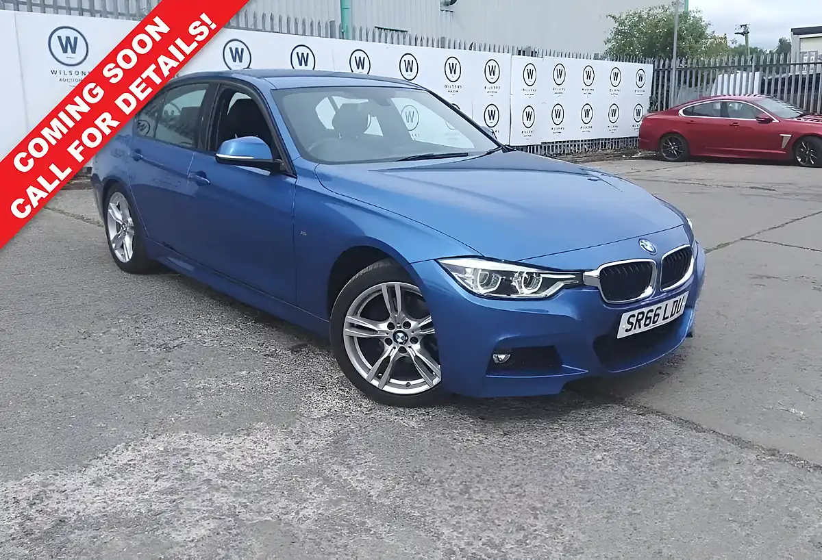 Used 2017 BMW 3 Series M Sport Blue - Interior and Exterior details 2