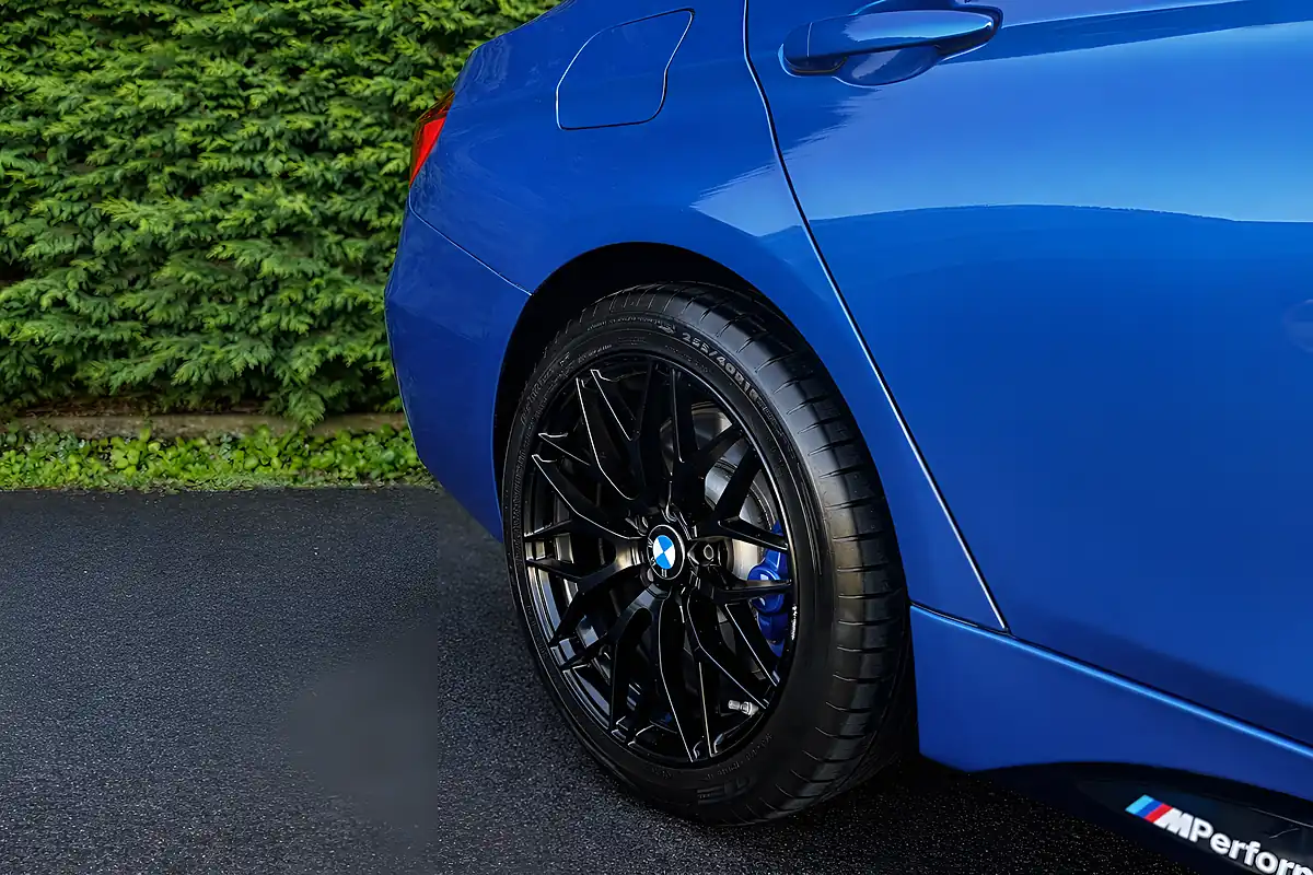 Used 2017 BMW 3 Series M Sport Estoril Blue - Interior and Exterior details 12