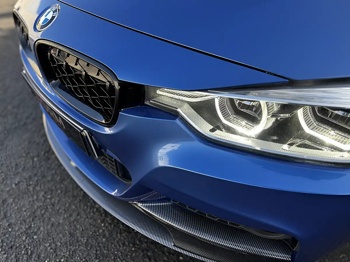 Used 2017 BMW 3 Series M Sport Estoril Blue - Interior and Exterior details 13