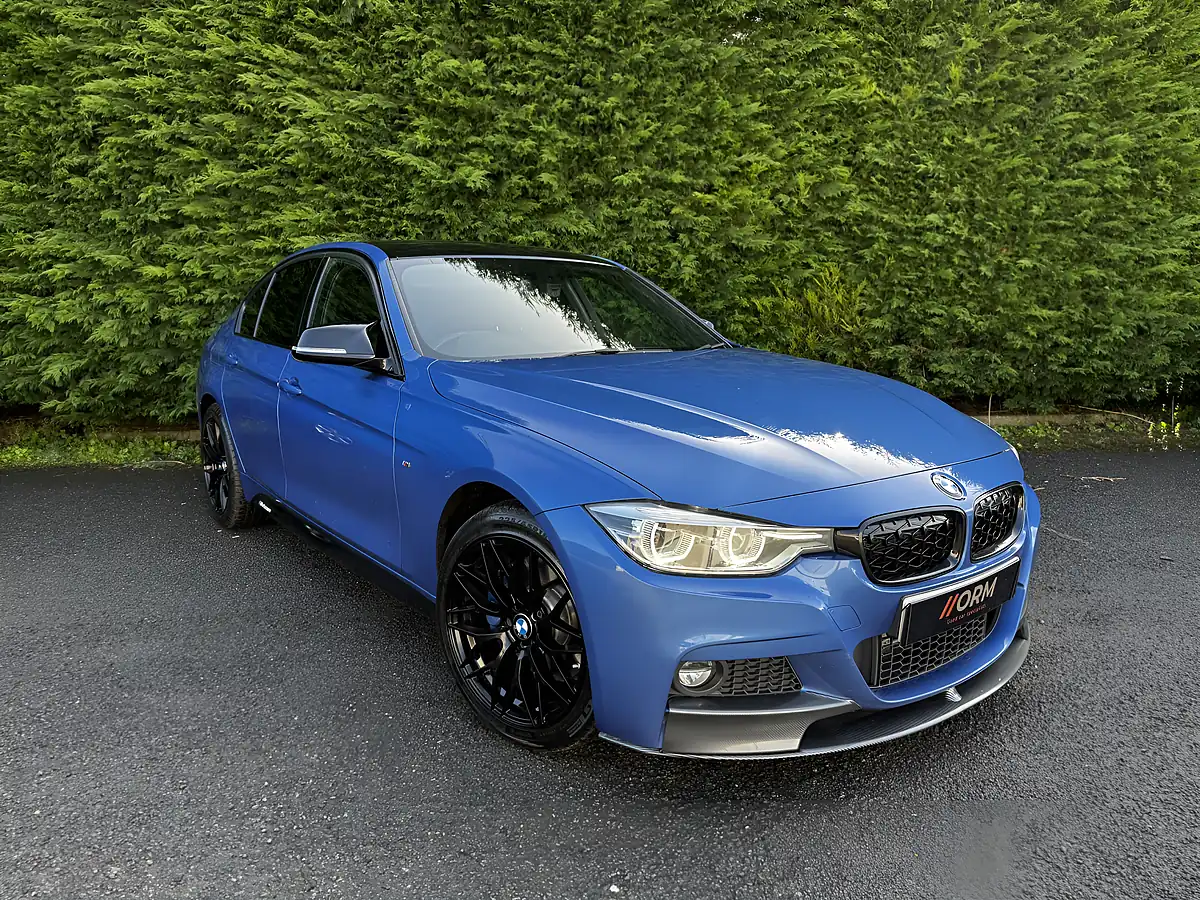 Used 2017 BMW 3 Series M Sport Estoril Blue - Interior and Exterior details 2