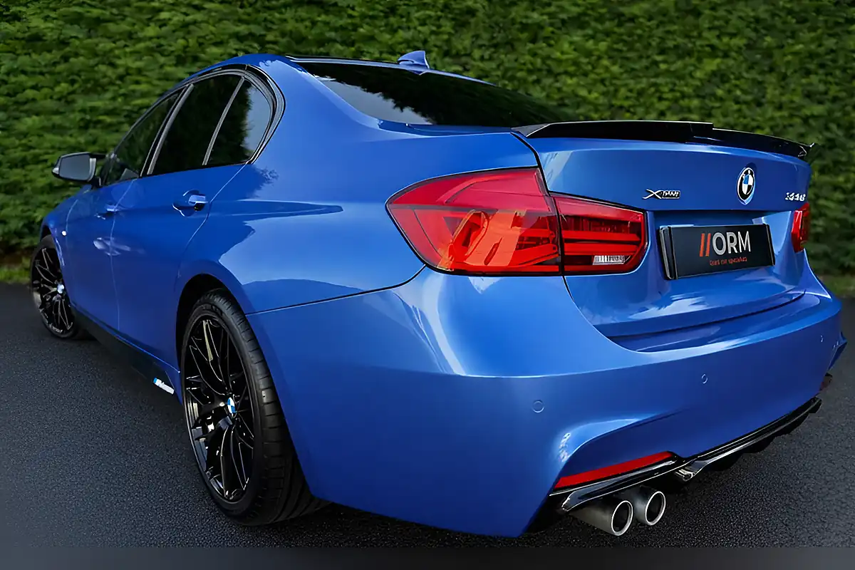 Used 2017 BMW 3 Series M Sport Estoril Blue - Interior and Exterior details 8