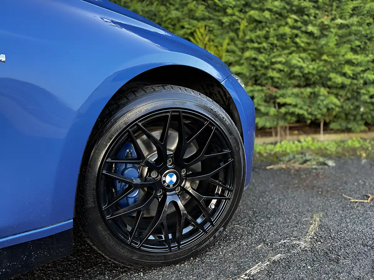 Used 2017 BMW 3 Series M Sport Estoril Blue - Interior and Exterior details 9