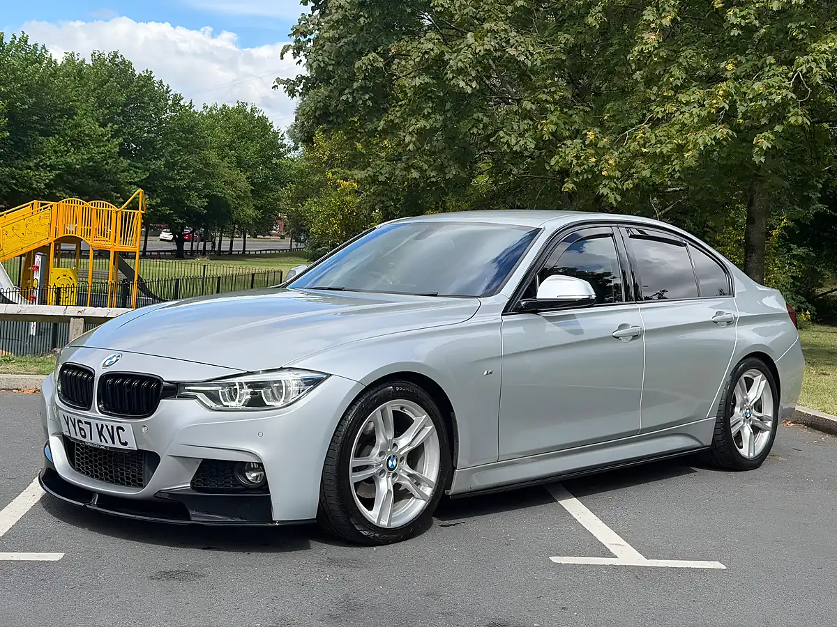 Used 2017 BMW 3 Series M Sport Glacier Silver - Interior and Exterior details 3