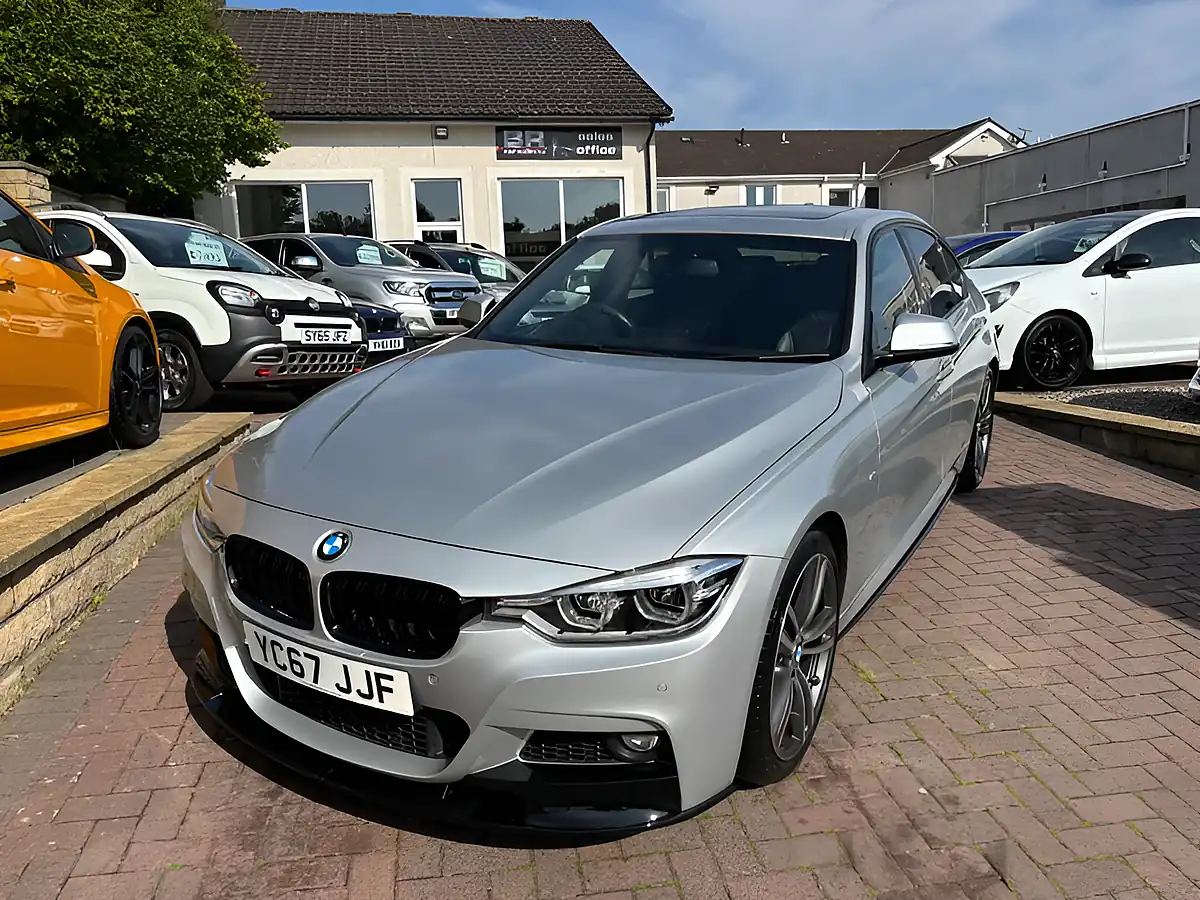 Used 2017 BMW 3 Series M Sport Glacier Silver - Interior and Exterior details 4